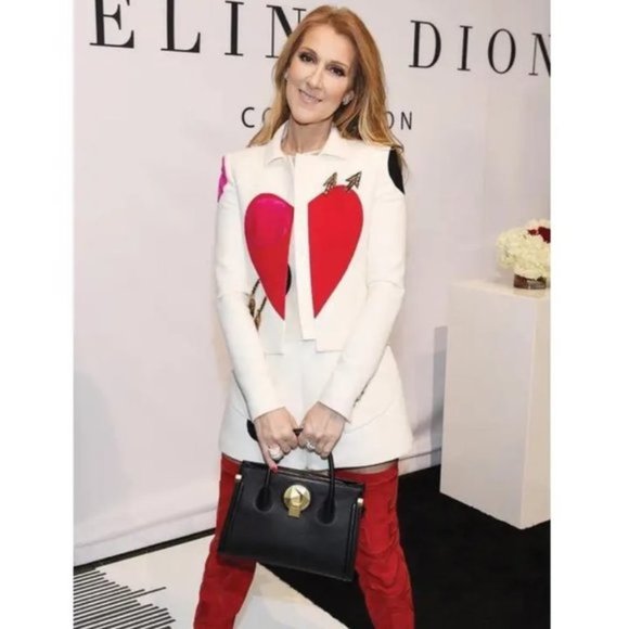 Celine Dion Women's Octave Leather Satchel - Picture 1 of 6